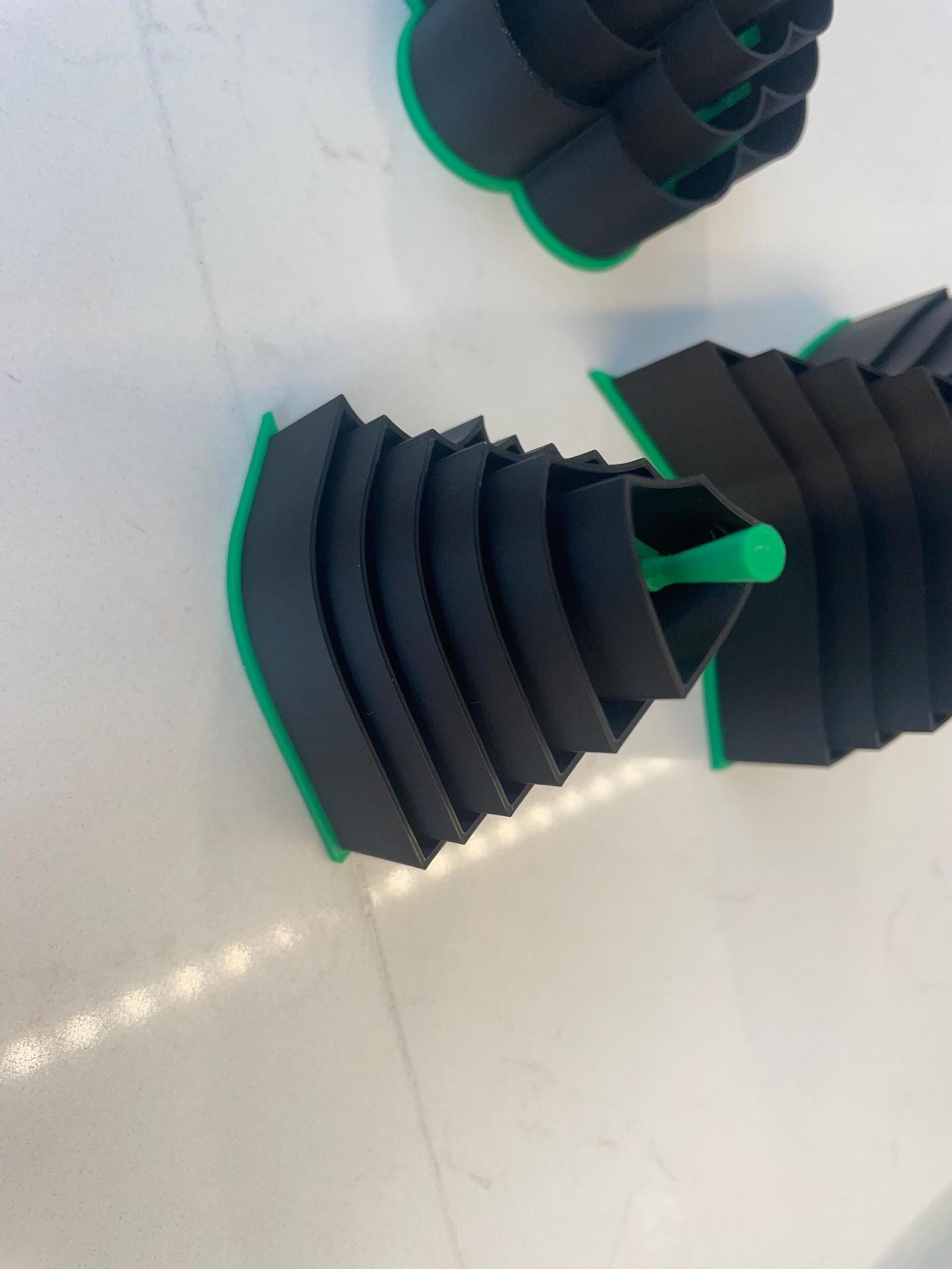 Flower Cookie Cutter Set For Linecké - Black - 1” Depth - Graduated Sizes - Plus Linecke Recipe! - Image 7