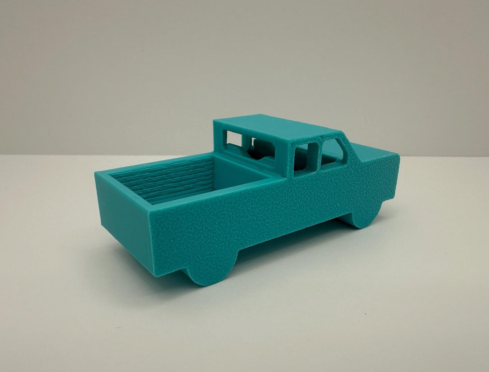 Personalized Toy Truck Cupcake Topper or Party Favor For Kids Birthday - 1” by 2” x 1” - Image 2