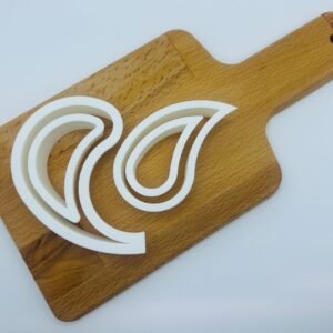 Spiral Shape Cookie Cutter Set - 4pcs - 1” Depth