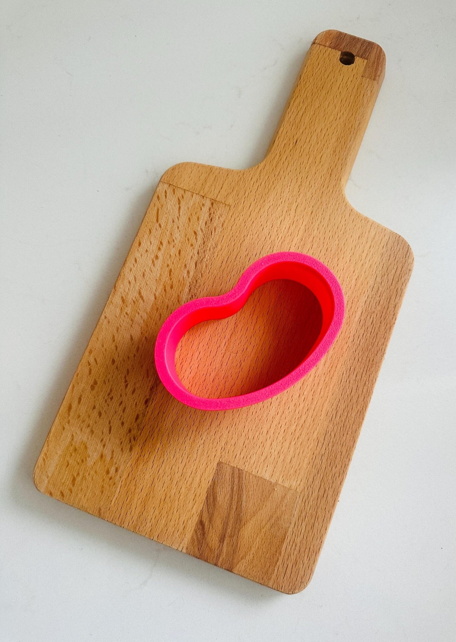 Jelly Bean Cookie Cutter - Pink - 3” - 1” Depth - Image 4