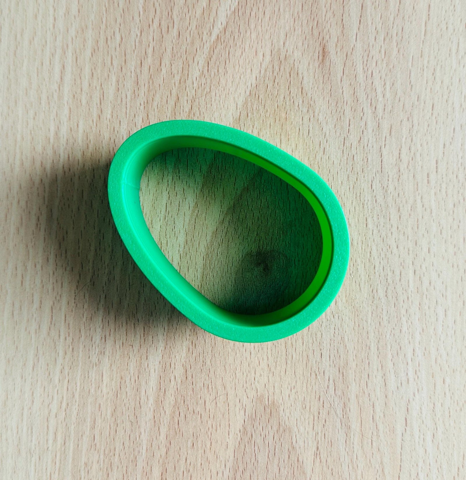 Easter Egg Cookie Cutter - Green - 3” - 1” Depth - Image 5