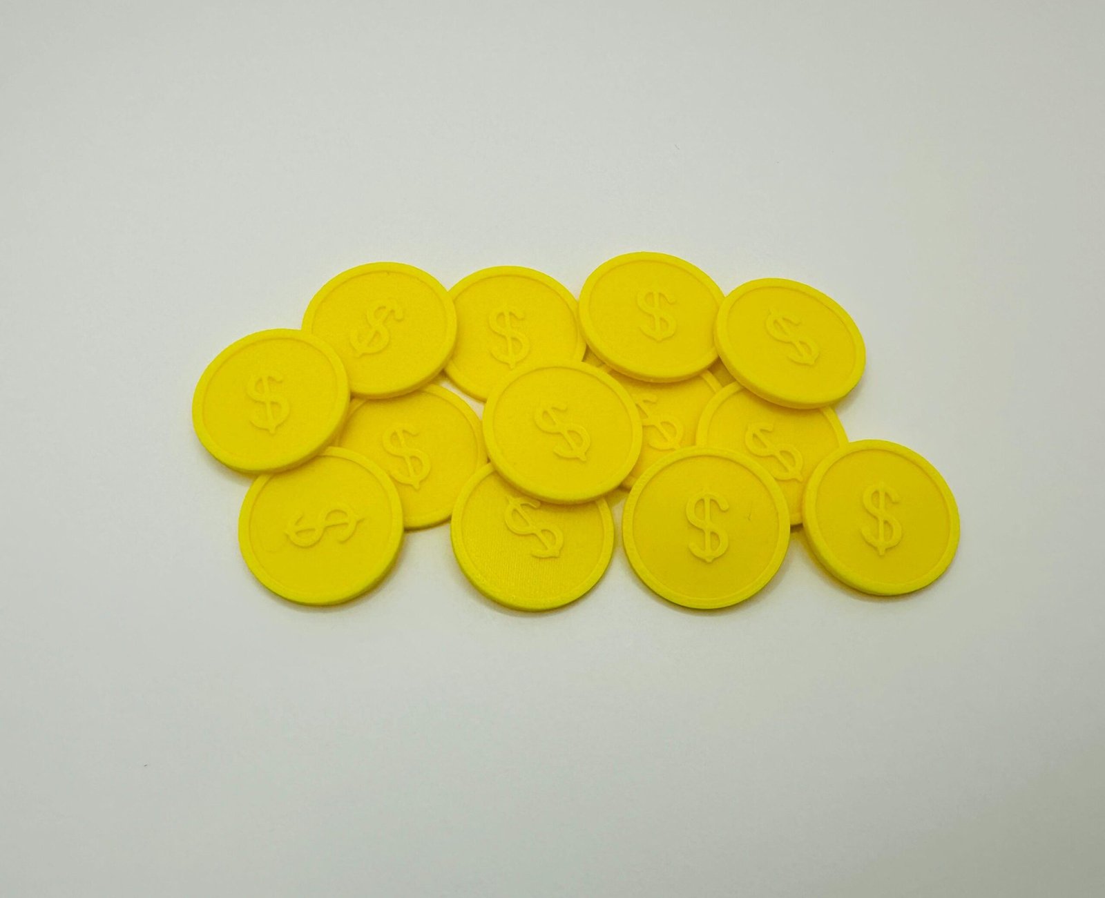 100x - 1" Round St. Patrick's Day Gold Coins For Gifts, Party Favors and Craft Projects - Sold In Sets Of 100.