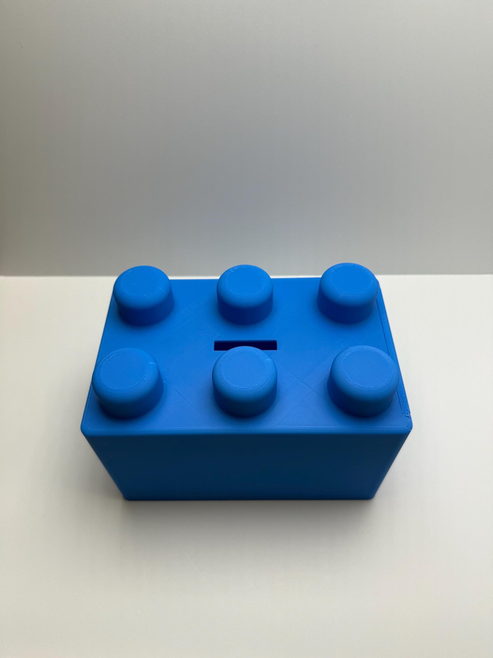 Personalized Building Brick Money/Piggy Bank - Large - Trap Door Removal Of Deposit - 4.5”x7”x4.75” - Image 4