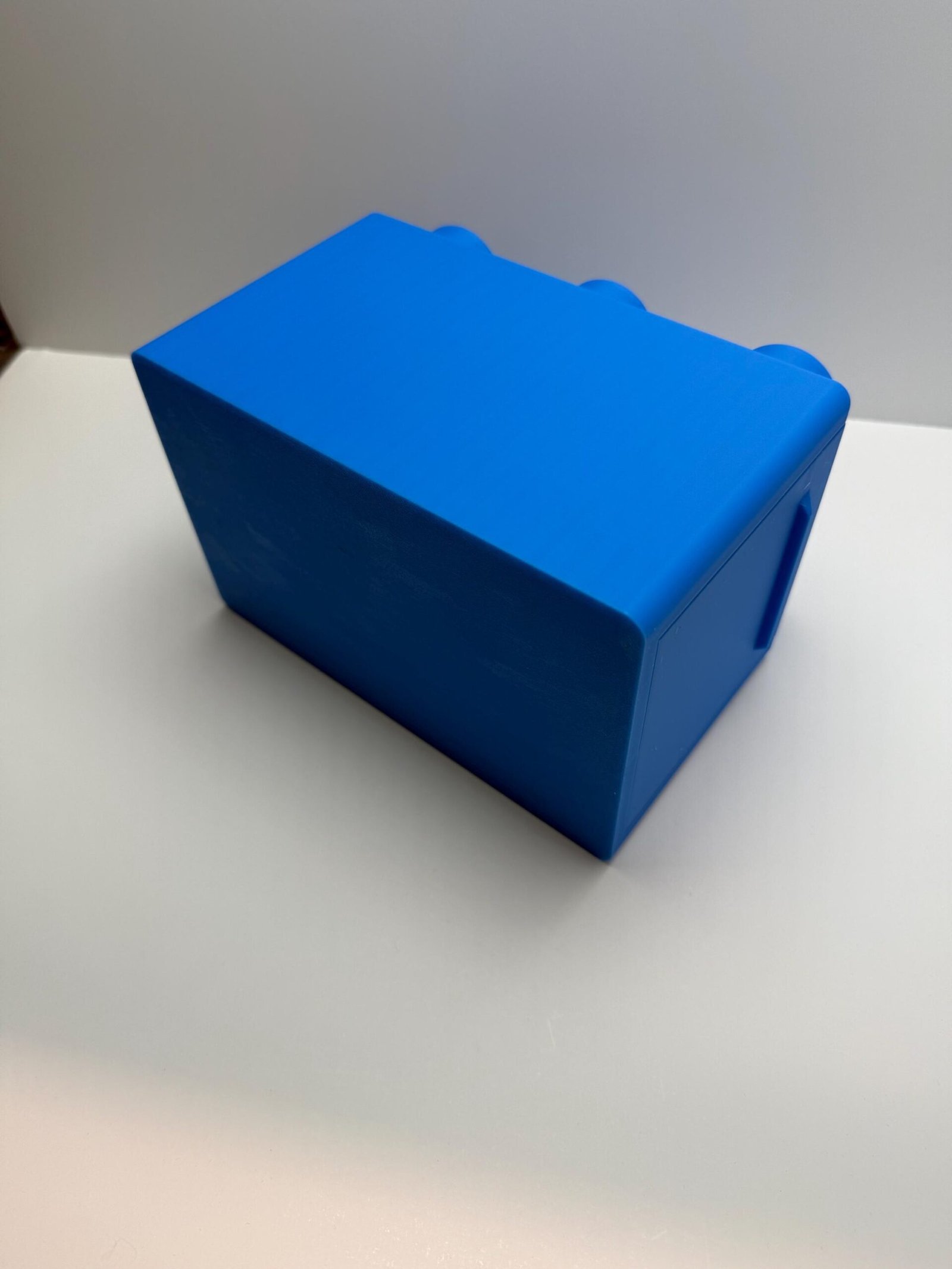 Personalized Building Brick Money/Piggy Bank - Large - Trap Door Removal Of Deposit - 4.5”x7”x4.75” - Image 2