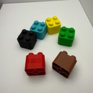 Personalized Block-like Party Favors  - Max 20 Characters.  Similar in size to duplo blocks.