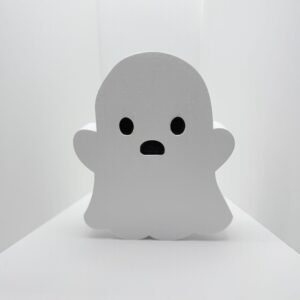 Large Ghost Money/Piggy Bank -  Large - Trap Door Removal Of Deposit - 7.5”x6.5”x1.5”