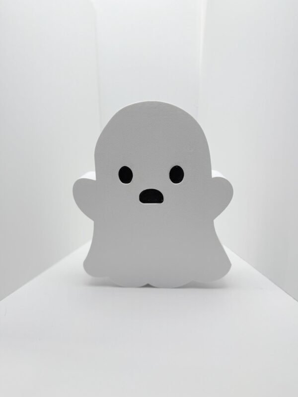 Large Ghost Money/Piggy Bank -  Large - Trap Door Removal Of Deposit - 7.5”x6.5”x1.5”