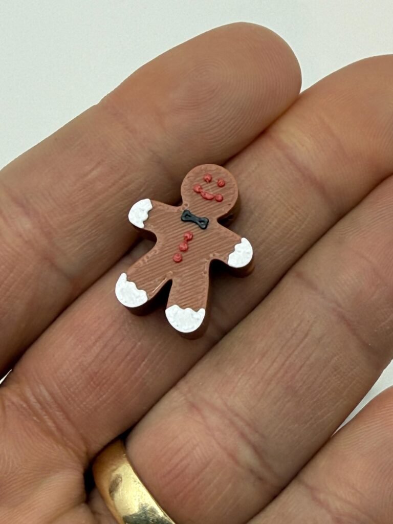 Gingerbread Man Bead