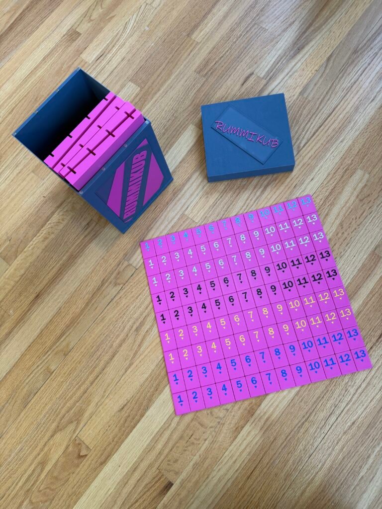 Custom and personalizable Rummikub set.